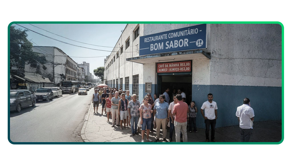 Cozinha Solidária do governo