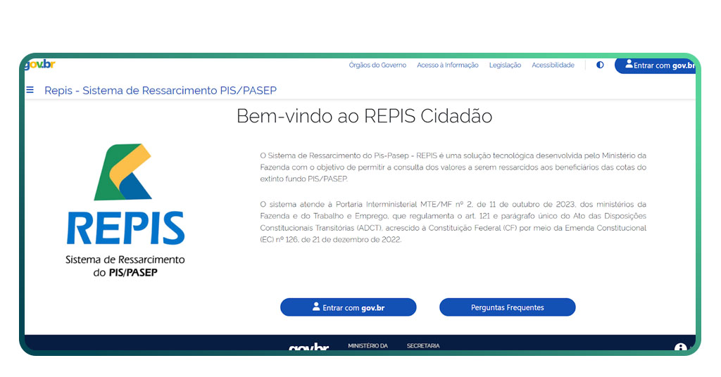 Consultar cotas do fundo do PIS/PASEP