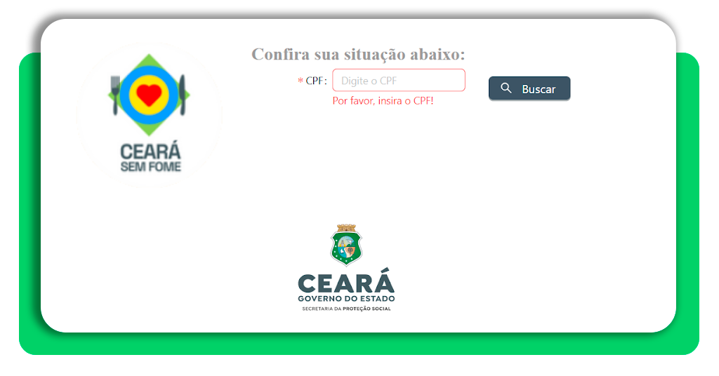 Ceará Sem Fome 2026
