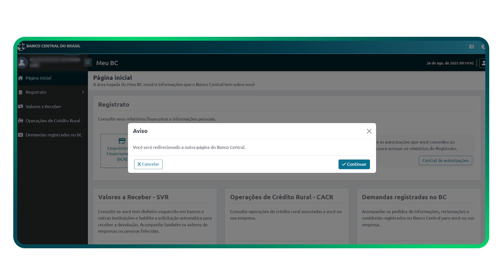 Consultar dinheiro esquecido no CPF