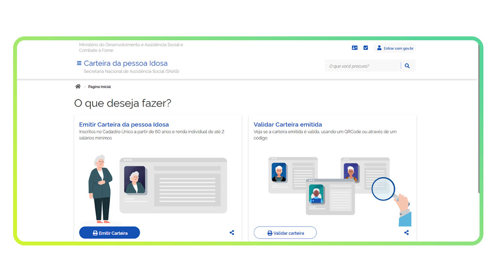 Carteira do Idoso
