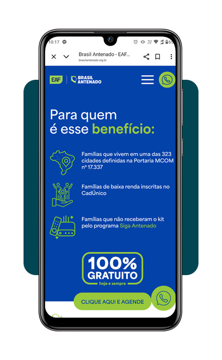 kit de antena digital grátis