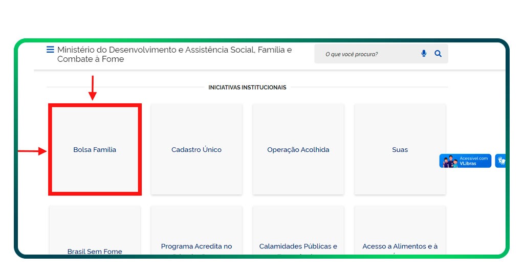Calendário do Bolsa Família de novembro