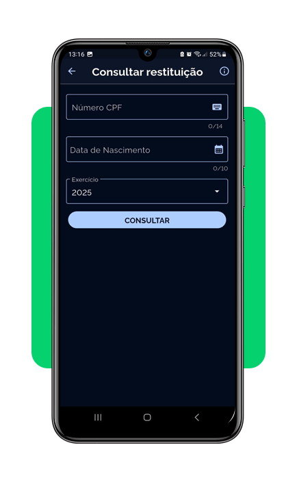 Consultar a restituição do Imposto de Renda