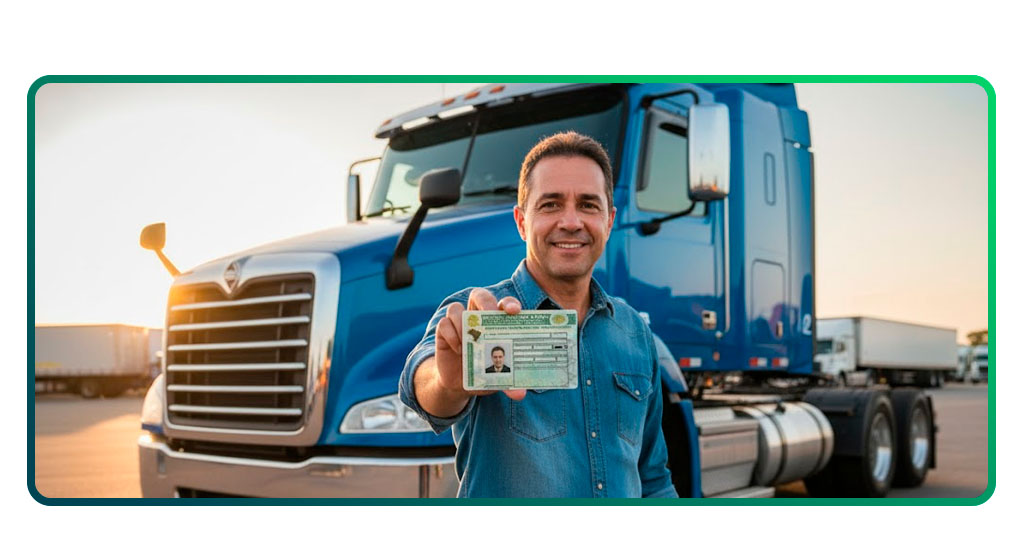 CNH de caminhão grátis