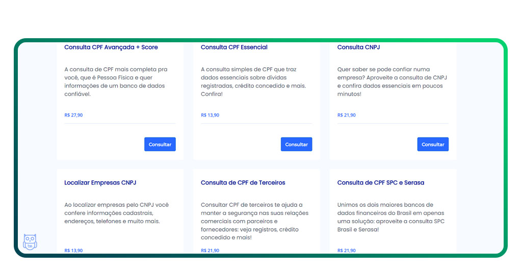 Consultar o CPF no SPC