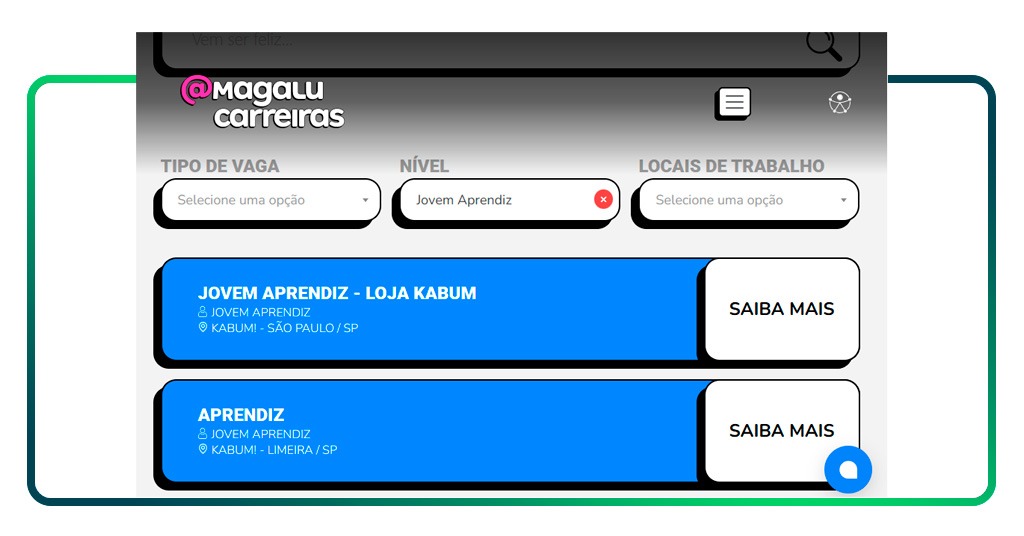 Jovem Aprendiz Magalu