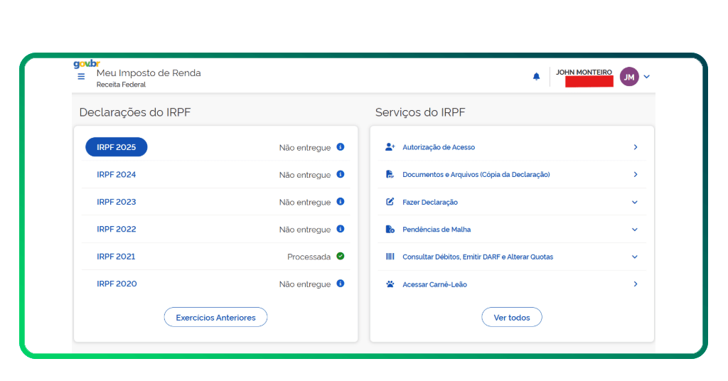 Lote residual da restituição do IR