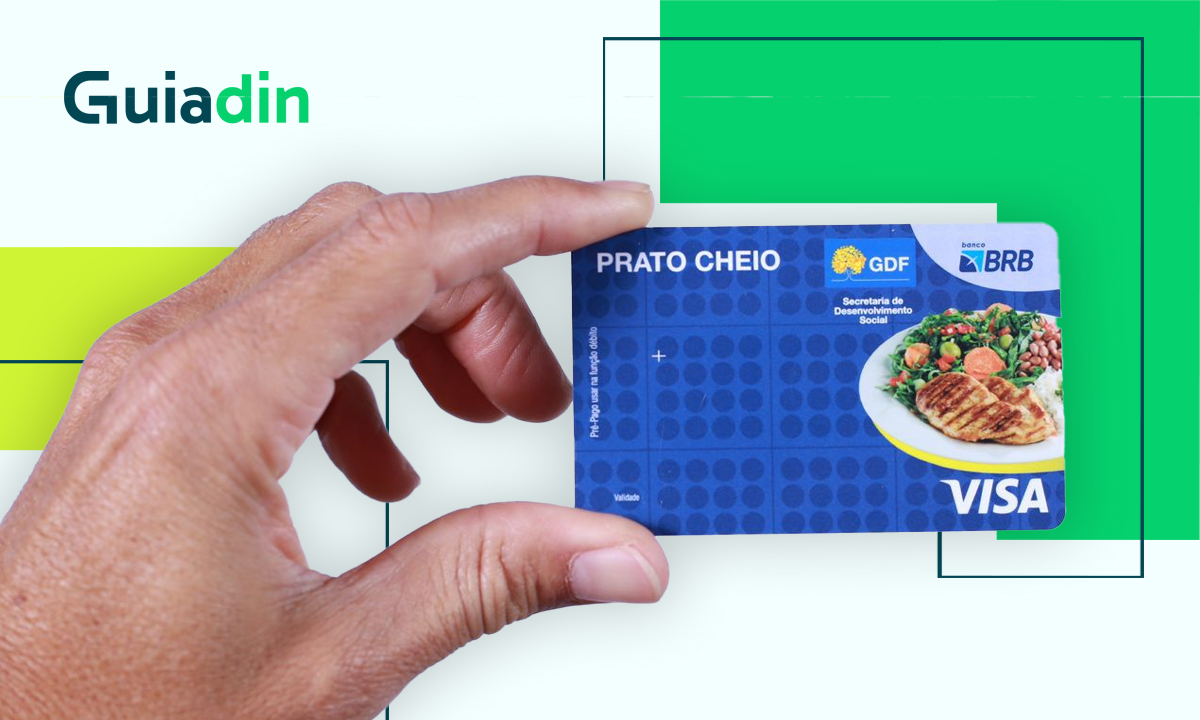 Cartão Prato Cheio e cartão Gás