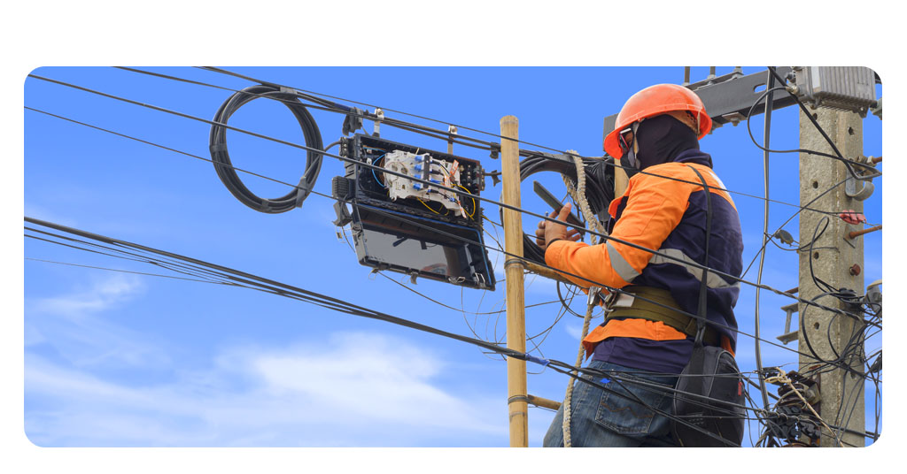 Instalador de fibra óptica