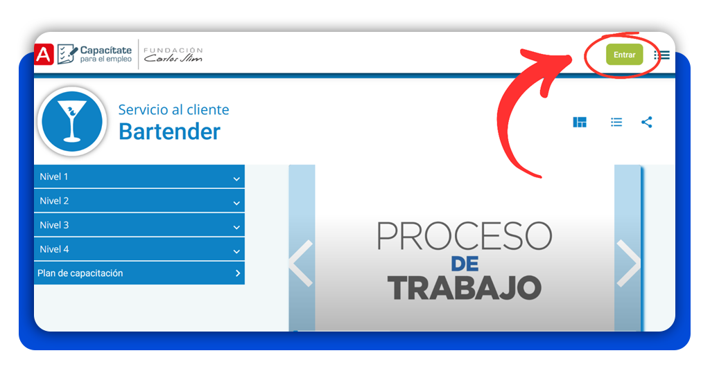 Curso gratuito de bartender
