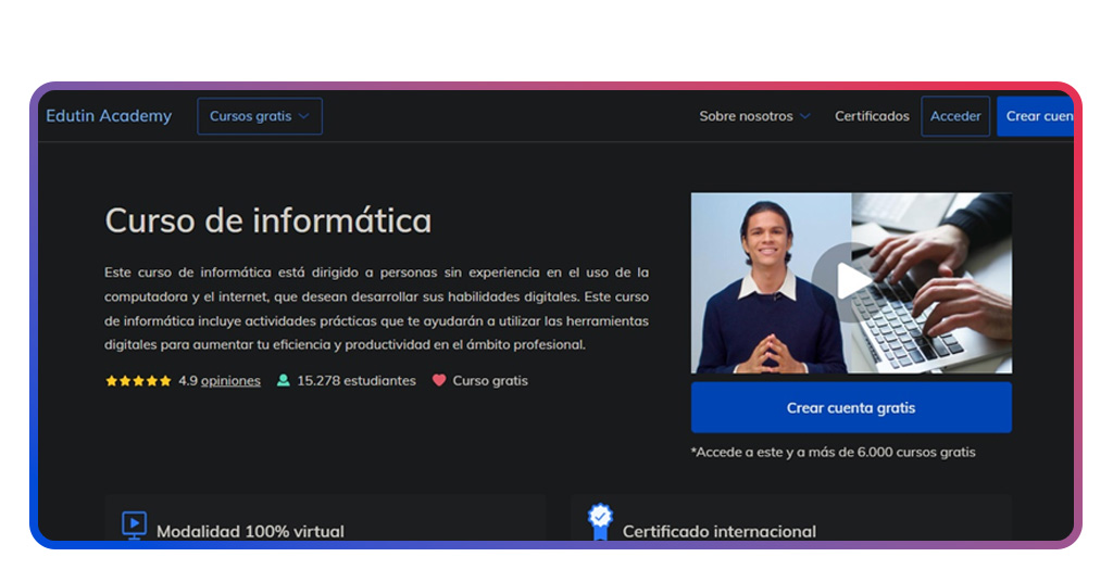 Curso de informática 100% online (120 horas) 1 Curso gratuito de informatica CORPO