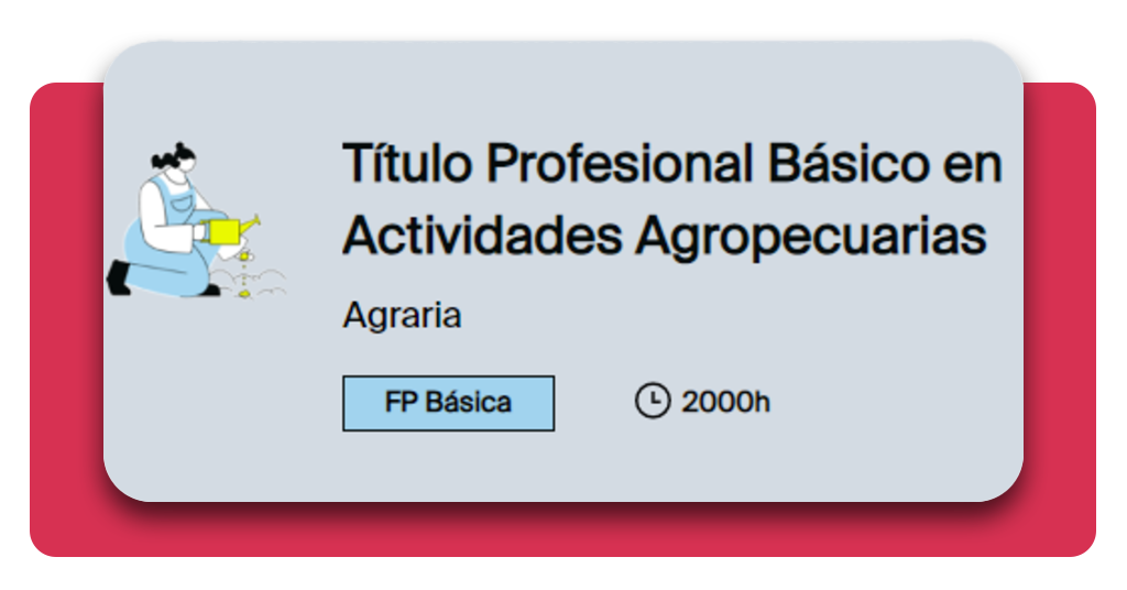 actividades agropecuarias