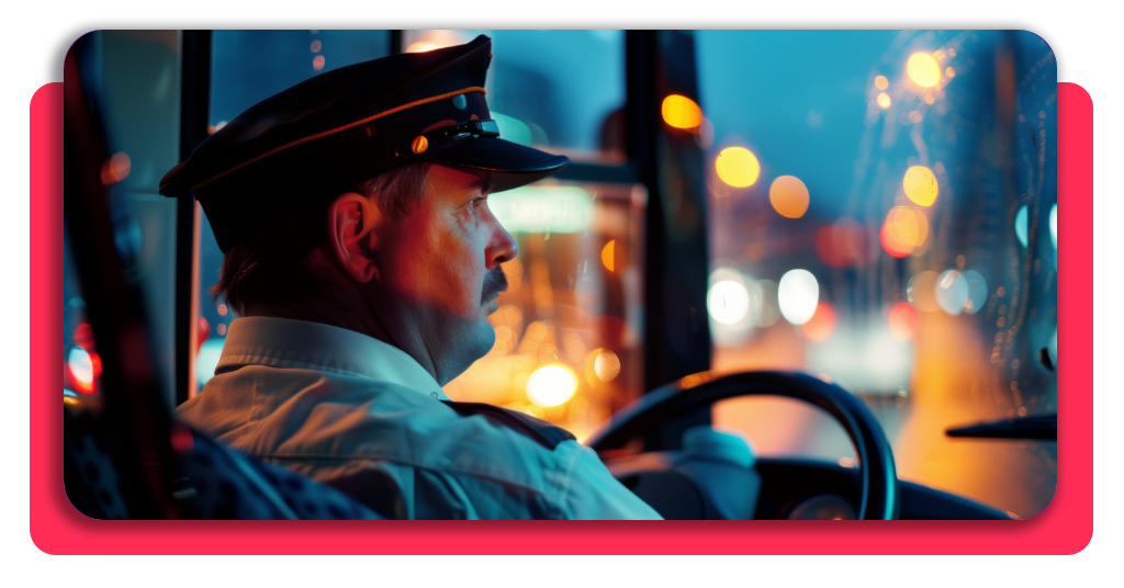 Conductor profesional de vehículos de seguridad