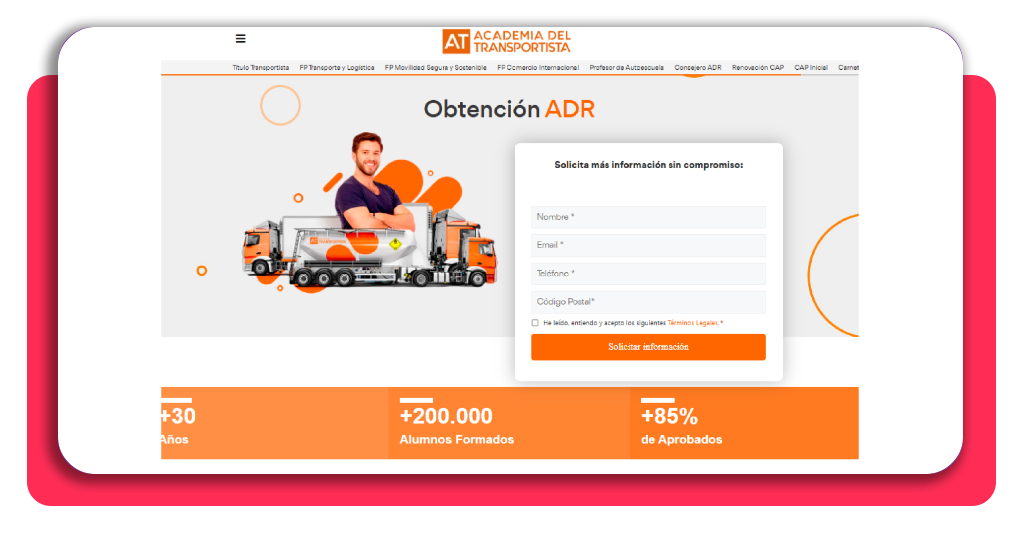 ¿Eres camionero? Saca el carnet ADR y gana más hoy 2 carnet adr