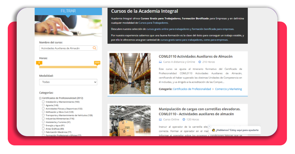Curso gratis de auxiliar de almacén: inscríbete hoy mismo 2 curso gratis de auxiliar de almacén