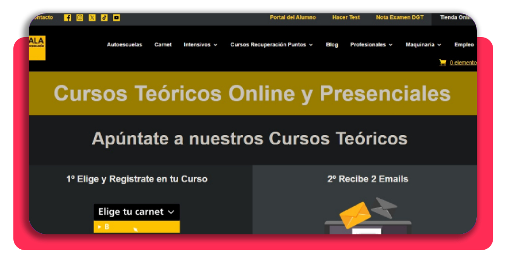 curso de conducir gratis