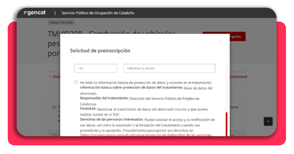 cursos SOC gratuitos en Cataluña