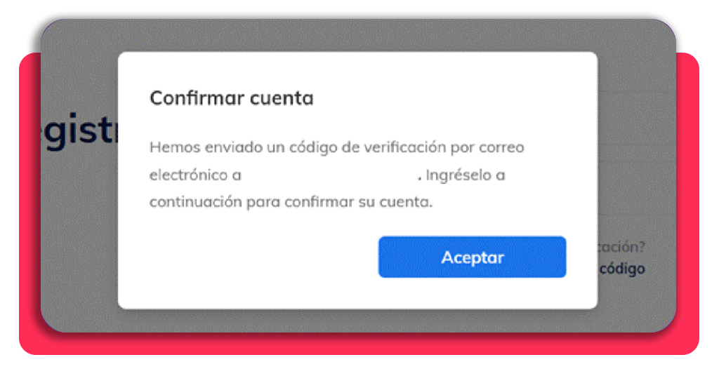 Confirmación de correo electrónico en Edutin Academy