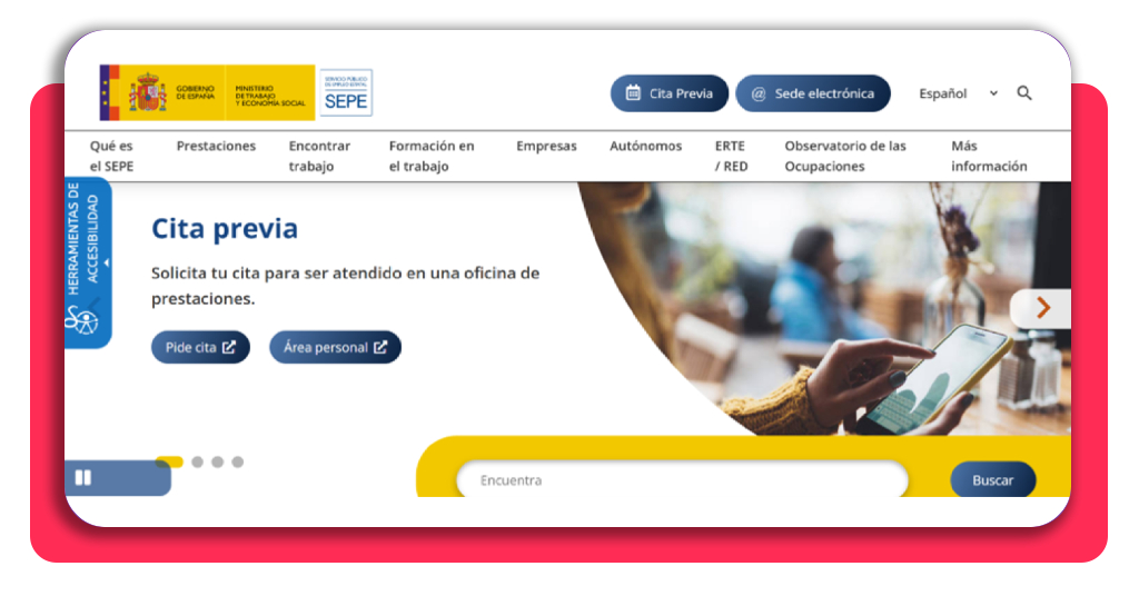 Amplía tus opciones: curso práctico de carretilla frontal 1 Portal web del SEPE - Área personal