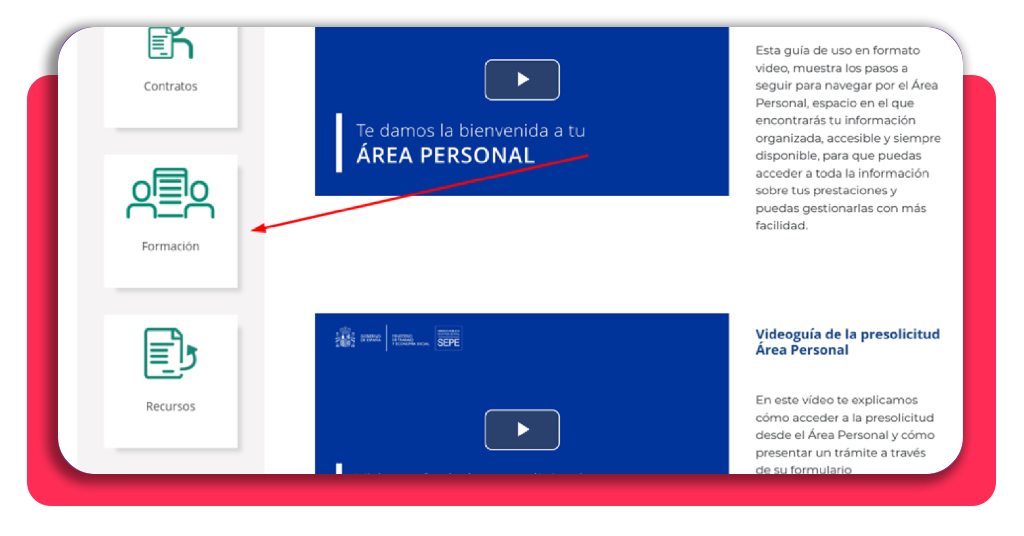 Amplía tus opciones: curso práctico de carretilla frontal 2 Sección de Formación en el portal SEPE