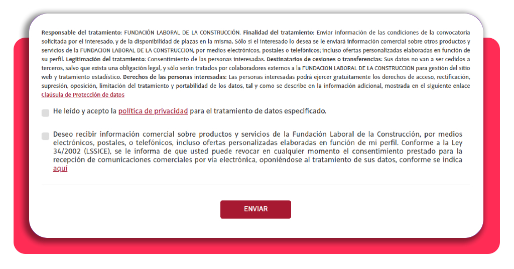 Formulario de inscripción curso PRL soldadura gratis