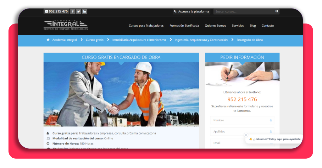 Gana hasta 135 € al día: fórmate como encargado de obra GRATIS 1 IMG 8576 01